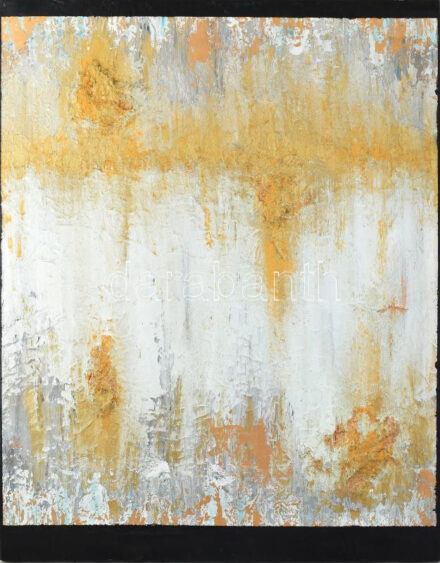 Vogel Ádám (1986-): Amonthep. Akril, olaj, vászon. Jelzett a hátoldalán. 100x80 cm. KIZÁRÓLAG SZEMÉLYES ÁTVÉTEL, NEM POSTÁZZUK! / ONLY PERSONAL COLLECTION AT OUR OFFICE!