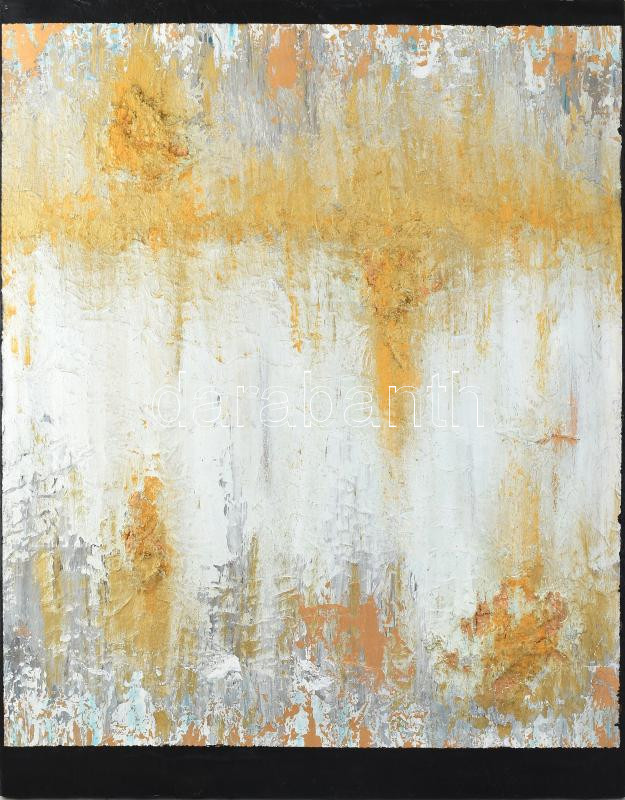 Vogel Ádám (1986-): Amonthep. Akril, olaj, vászon. Jelzett a hátoldalán. 100x80 cm. KIZÁRÓLAG SZEMÉLYES ÁTVÉTEL, NEM POSTÁZZUK! / ONLY PERSONAL COLLECTION AT OUR OFFICE!