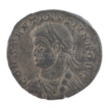 Római Birodalom / ? / II. Constantinus 325-335. AE Follis (2,92g) T:2 Roman Empire / ? / Constantine II 325-335. AE Follis 'CONSTANTINVS IVN NOB C / PROVIDEN-TIAE CAESS' (2,92g) C:XF