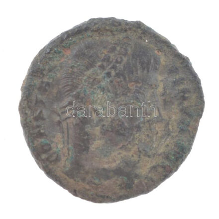 Római Birodalom / Thesszaloniki / I. Constantinus 324. AE Follis Br (3,66g) T:2,2- / Roman Empire / Thessalonica / Constantine I 324. AE Follis Br 'CONSTAN-TINV[S AVG] / DN [CO]NST[AN]TINI MAX AVG - VOT XX - TSA[...]' (3,66g) C:XF,VF