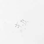 F. B. jelzéssel: Virágos áttört falitányér, kopásokkal, d: 18,5 cm - Image 2