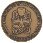 1994. 'Protestáns Tábori Püspökség - Istenért és Hazáért' Br emlékérem tokban (42,5mm) T:1