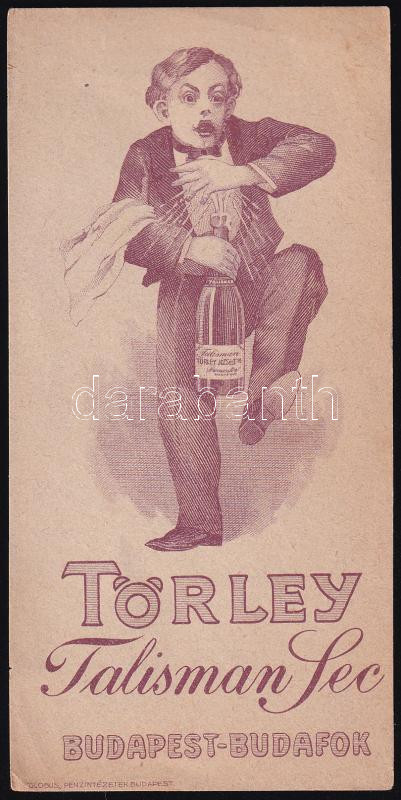 Törley Talisman sec számolócédula