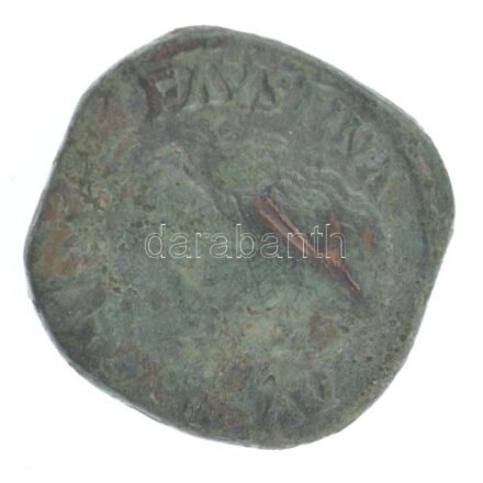 Római Birodalom / Róma / II. Faustina 147-176. Sestertius (24,38g) T:2-,3 Roman Empire / Rome / Faustina II 147-176. Sestertius 'FAVSTINA AV[GVSTA] / [HILARITAS] - S-C' (24,38g) C:VF,F RIC III 1642