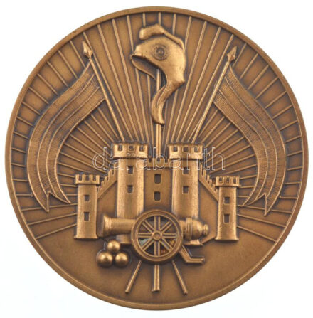 Franciaország DN 'Nemzetgyűlés' Cu-Zn emlékérem eredeti 'Arthus-Bertrand Paris' feliratú tokban (50mm) T:1 France ND 'Assemble Nationale' Cu-Zn commemorative medallion in original case with 'Arthus-Bertrand Paris' subtitle (50mm) C:UNC