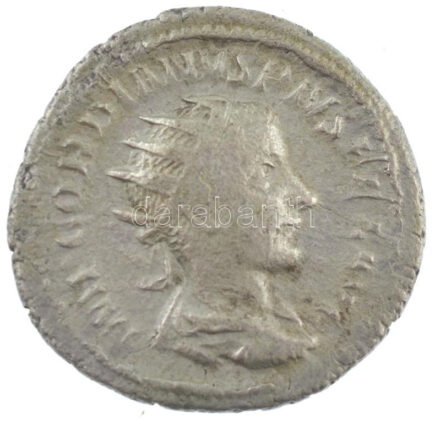 Római Birodalom / Róma / III. Gordianus 240. Antoninianus Ag (3,30g) T:2- Roman Empire / Rome / Gordian III 240. Antoninianus Ag 'IMP GORDIANVS PIVS FEL AVG / P M TR P III COS P P' (3,30g) C:VF RIC 69.
