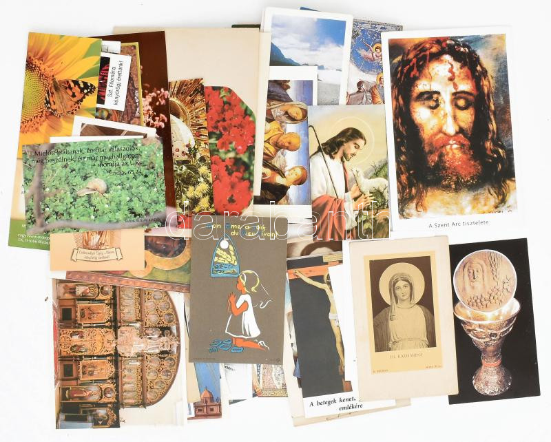 90 db modern szentkép / vallási témájú nyomtatvány