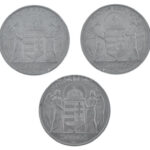 1943. 5P Al 'Horthy Miklós születésének 75. évfordulójára' (3x) T:2 kis ph. Adamo P8.3 - Image 2