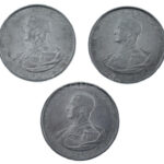 1943. 5P Al 'Horthy Miklós születésének 75. évfordulójára' (3x) T:2 Adamo P8.3