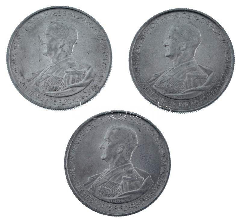 1943. 5P Al 'Horthy Miklós születésének 75. évfordulójára' (3x) T:2 Adamo P8.3