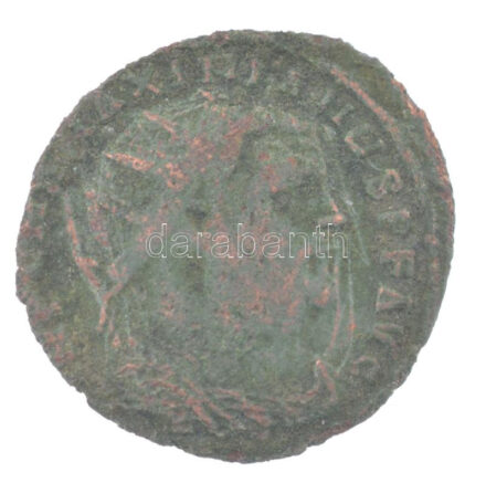 Római Birodalom / Alexandria / Maximianus 305-306. AE Follis (2,44g) T:3 Roman Empire / Alexandria / Maximianus 305-306. AE Follis (2,44g) 'IMP C MAXIMIANVS PF AVG / CONCORDIA [MILITVM] - beta - ALE' C:F
