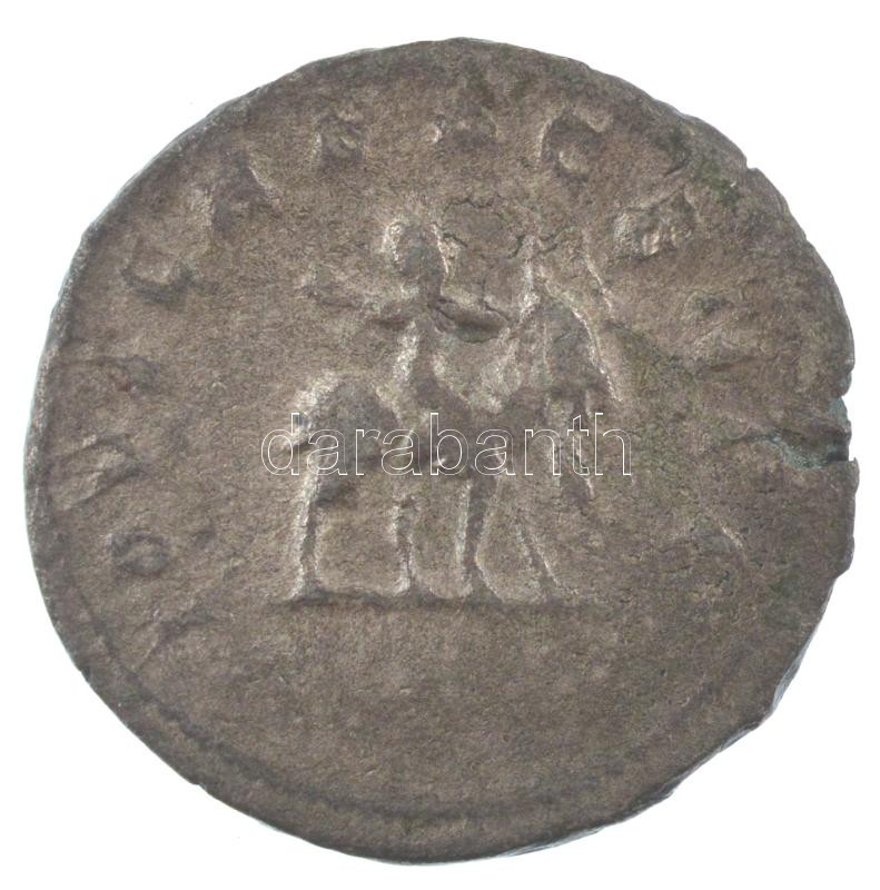 Római Birodalom / Róma / II. Valerianus 256-258. Antoninianus Ag (2,83g) T:2- Roman Empire / Rome / Valerian II 256-258. Antoninianus Ag 'P LIC VALERIANVS CAES / IOVI CRESCENTI' (2,83g) C:VF RIC V-1 13.