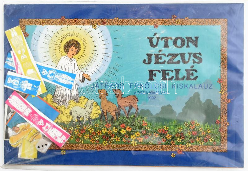 Úton Jézus felé, játékos erkölcsi kiskalauz, vallási témájú társasjáték gyerekeknek