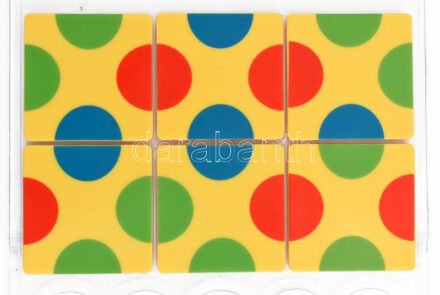 Kirakójáték gyerekeknek, műanyag tokban, 18x16 cm