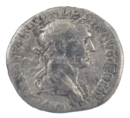 Római Birodalom / Róma / Traianus 114-117. Denár Ag (2,90g) T:2,2- Roman Empire / Rome 114-117. Denarius Ag 'IMP CAES NER TRAIAN OPTIM AVG GERM DAC / [P]ARTHICO PM TRP COS VI PP SPQR' (2,90g) C:XF,VF