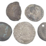 Római Birodalom 5db-os Ag Denár érmetétel a II-III. századból T:3,2- Roman Empire 5pcs Ag Denarius coin lot from the 2nd-3rd century C:F,VG