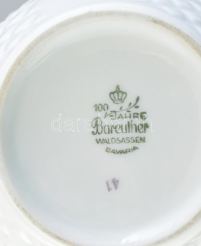 Bareuther Bavaria porcelán váza, jelzett, hibátlan, m: 28 cm - Image 2