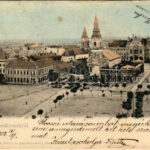 1902 Kecskemét, látkép. Schwartz Soma kiadása (EK)