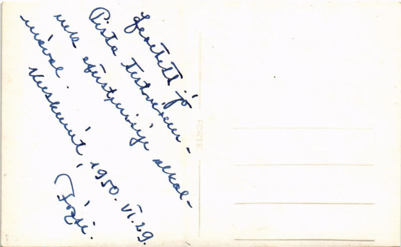 1950 Kecskemét, papok csoportképe ezüstmise alkalmából. photo - Image 2