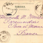 1901 Predeál, Predeal; vasútállomás, vonat / railway station, train (kis szakadás / small tear) - Image 2