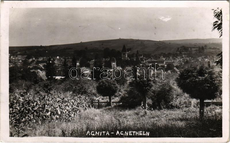 1942 Szentágota, Agnetheln, Agnita; látkép / general view. photo (EK)