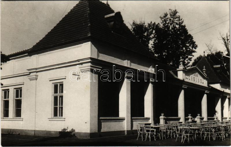 1929 Buziás-fürdő, Baile Buzias; Casino din Parc / kaszinó / casino
