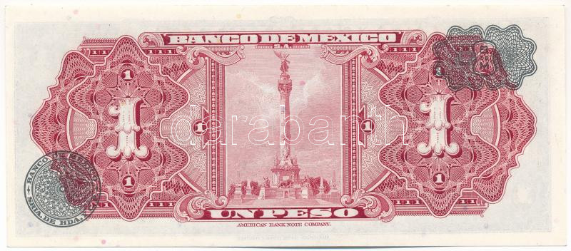 Mexikó 1970. 1P T:I,I- Mexico 1970. 1 Peso C:UNC,AU - Image 2