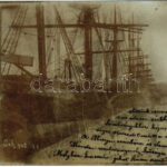 1903 Fiume, Rijeka; kikötő, hajó / port, ship. Soh photo (EB)
