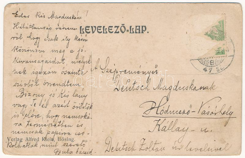 Bazin, Bösing, Bözing, Pezinok; templomok, zsidó templom, zsinagóga / churches, synagogue (Rb) - Image 2