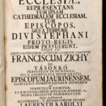 [Károlyi Lőrinc (1688 k.-1747)]: Speculum Jaurinensis ecclesiae, repraesentans tum ipsam cathedralem ecclesiam, tum episcopos, qui a tempore divi Stephani proto-regis eidem praefuerunt, usque ad excellentissimum dominum dominum comitem Franciscum - Image 2