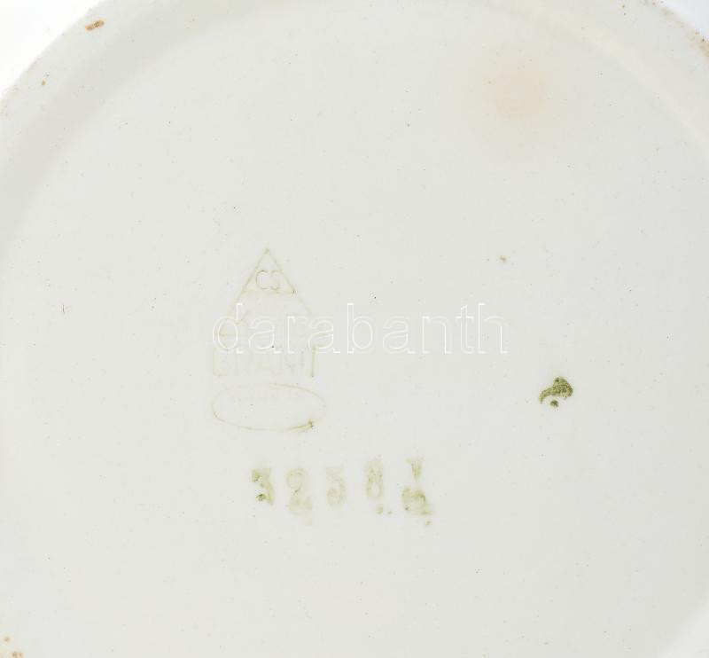 Gránit kerámia leveses tál, kis kopásnyomokkal, csorbákkal, d: 15-22,5 cm - Image 2