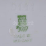 Zsolnay porcelán 'Soproni emlék', matricás, jelzett, kis kopásnyomokkal, 10×7×4 cm - Image 3