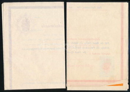 1937-1939 2 db ügyvédi meghatalmazás