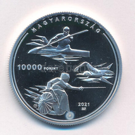 2021. 10.000Ft Ag 'Magyar Olimpiai és Paralimpiai Csapat Tokyo 2020' T:PP
