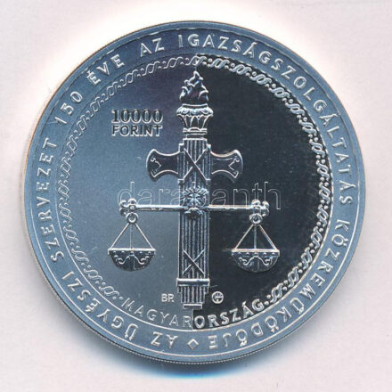 2021. 10.000Ft Ag 'Magyarország Ügyészsége / Az ügyészi szervezet 150 éve az igazságszolgáltatás közreműködője' T:PP