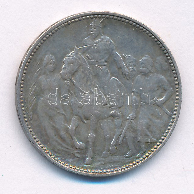 1896KB 1K Ag 'Millennium' T:2 patina Adamo K5.2