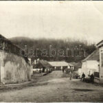 Konop, Conop; utca, házak / street view, road, houses (r)
