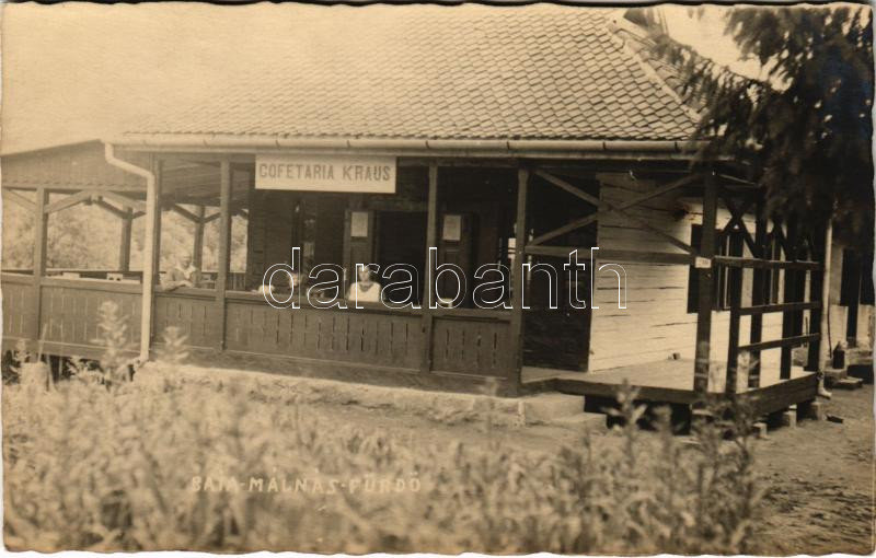 Málnásfürdő, Malnas Bai; Cofetaria Kraus / Kraus cukrászda / confectionery. Atelier Incze photo