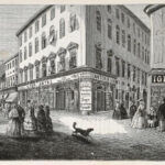 1857 A Divatcsarnok c. lap teljes évfolyama. 580p. Korabeli félvászon kötésben, jó állapotban - Image 3