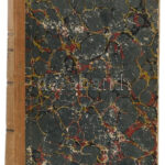 1857 A Divatcsarnok c. lap teljes évfolyama. 580p. Korabeli félvászon kötésben, jó állapotban - Image 4