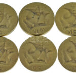 ~1990. 'Louis Braille 1809-1852' kétoldalas bronz emlékérem (6x) (35mm) T:1- ~1990. 'Louis Braille 1809-1852' two-sided bronze commemorative medallion (6x) (35mm) C:AU - Image 2