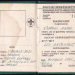 1991 Bp., Magyar Cserkészszövetség igazolvány