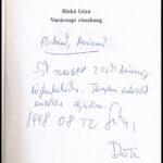 Riskó Géza: Vasárnapi visszhang. A szerző, Riskó Géza és a felesége által DEDIKÁLT példány. Bp., én., Hungalibri. Kiadói papírkötés. - Image 2