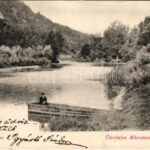1906 Máramarossziget, Sighetu Marmatiei; Malomkerti részlet. Wizner és Dávid kiadása / park (EK)