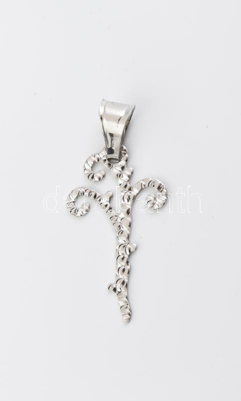 Ezüst (Ag) életfa medál, jelzett, h: 3,5 cm, nettó: 1g