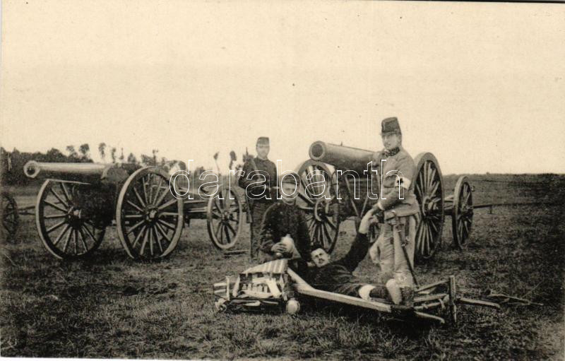 Tábori elsősegély gyakorlat / Austro-Hungarian K.u.K. military first aid training