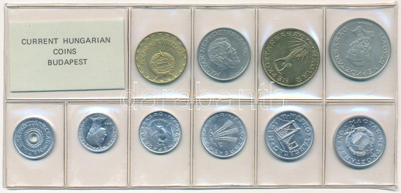 1984. 2f-20Ft (10xklf) érmés forgalmi sor fóliatokban T:UNC Adamo FO17 - Image 2