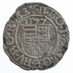 1577K-B Denár Ag 'Rudolf' (0,35g) T:1-,2 patina Hungary 1577K-B Denar Ag 'Rudolf' (0,35g) C:AU,XF patina Huszár: 1058.,Unger II.: 810a - Image 2