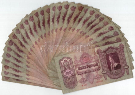 - 1930. 100P (30x) T:III,III- Adamo P17