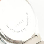Mondaine quartz karóra, fém szíjjal, működik, szép állapot, d: 30 mm - Image 3